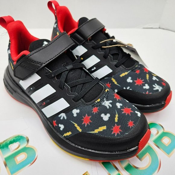 Boy's Shoes adidas Kids Fortarun 2.0 Mickey Mouse Elastic (Little Kid/Big Kid) - Picture 2 of 8